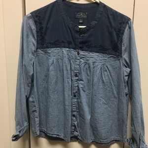 Jean top from Lucky Brand